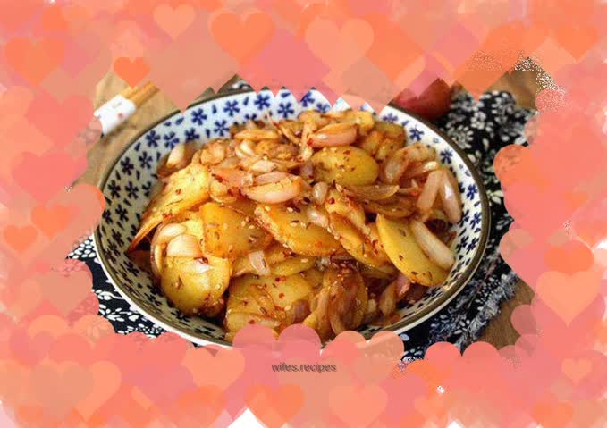 BBQ flavored potato chips