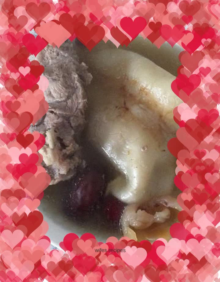 Fish Maw Braised Pork Ribs