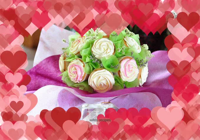 Bouquet Cake
