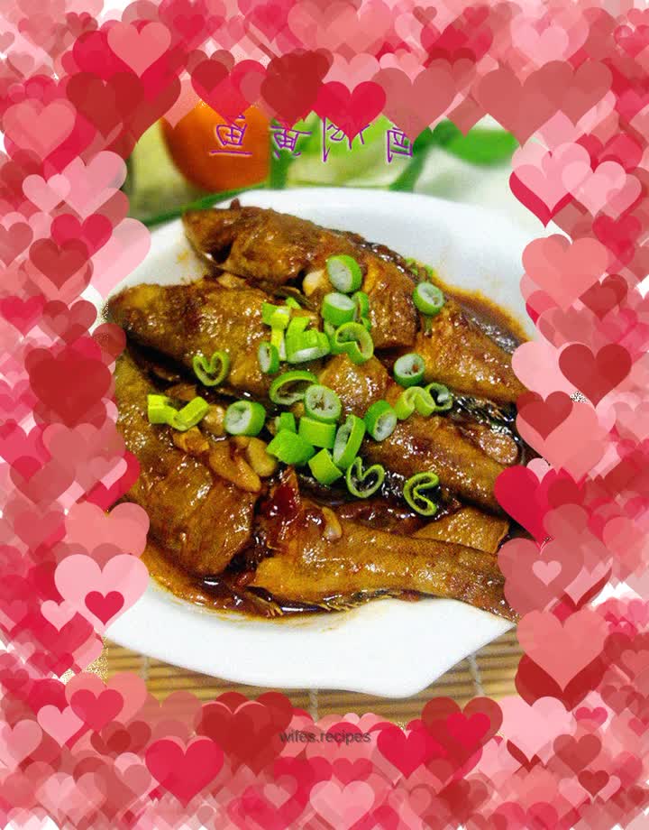 Braised yellow croaker in soy sauce