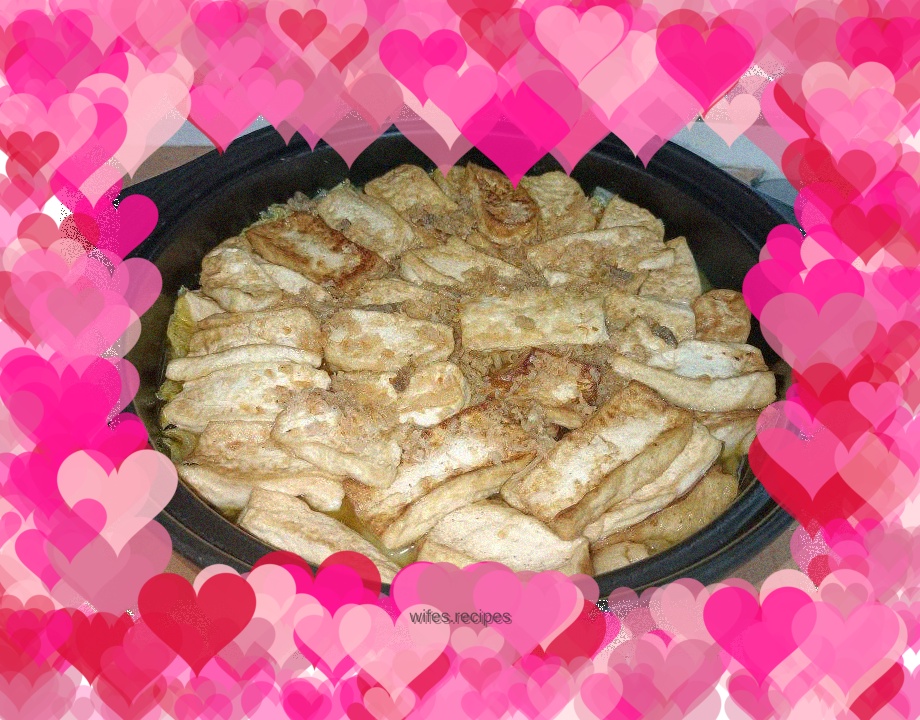 Casserole with baby vegetables and tofu