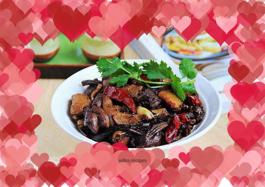 Braised Duck with Tea Tree Mushroom