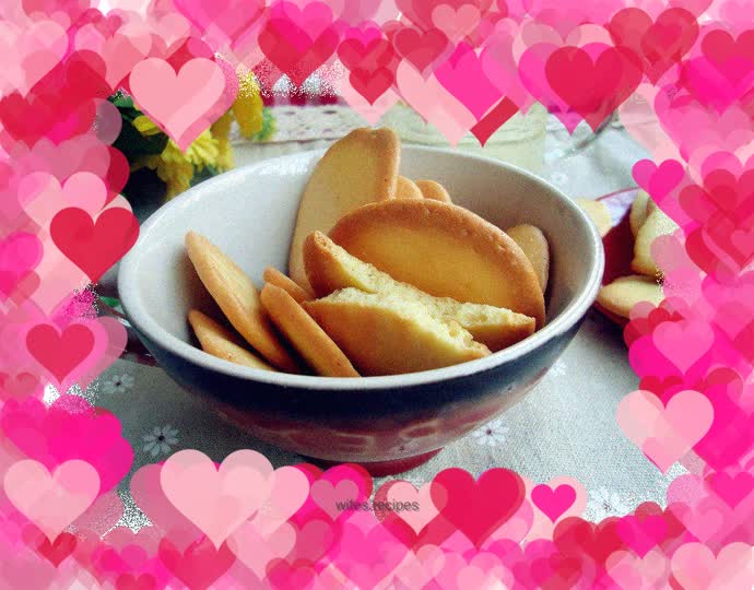 Missing the taste of childhood - egg biscuits