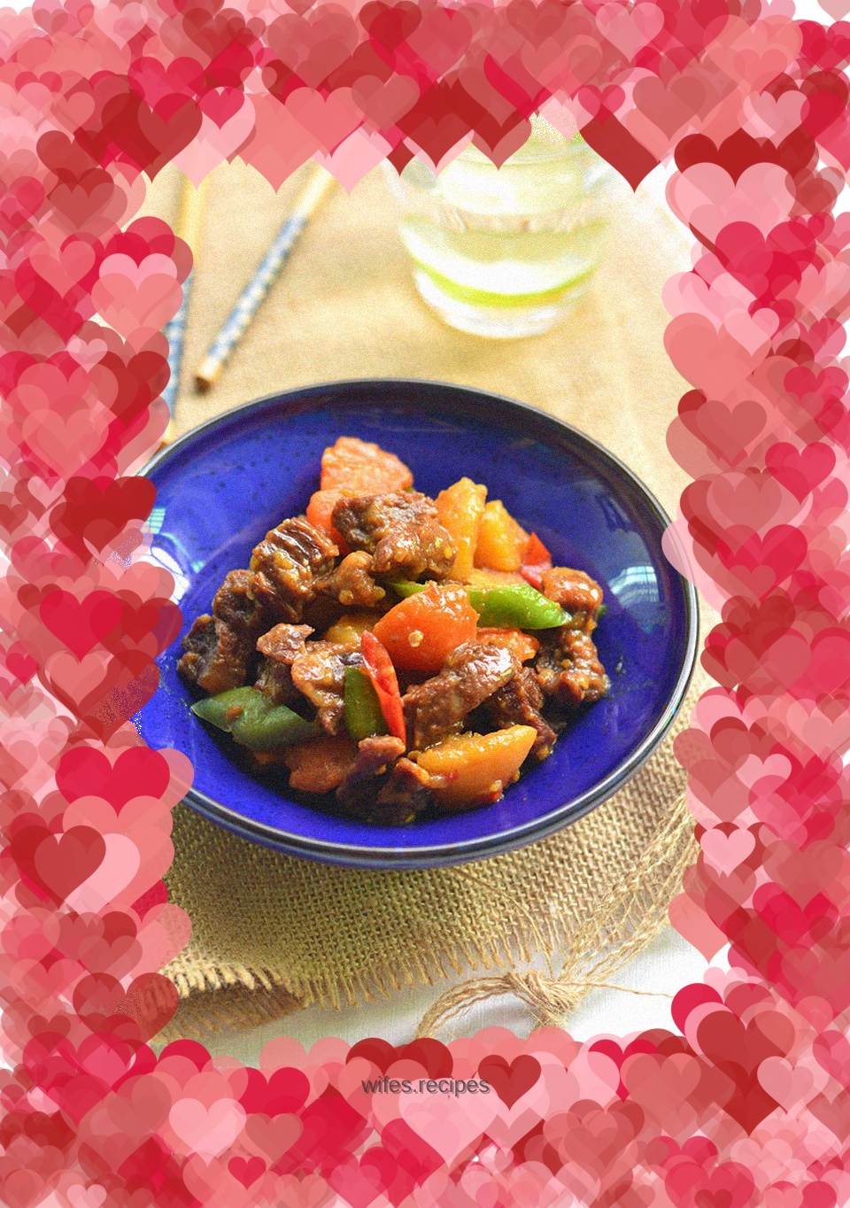 Beef stew with potatoes