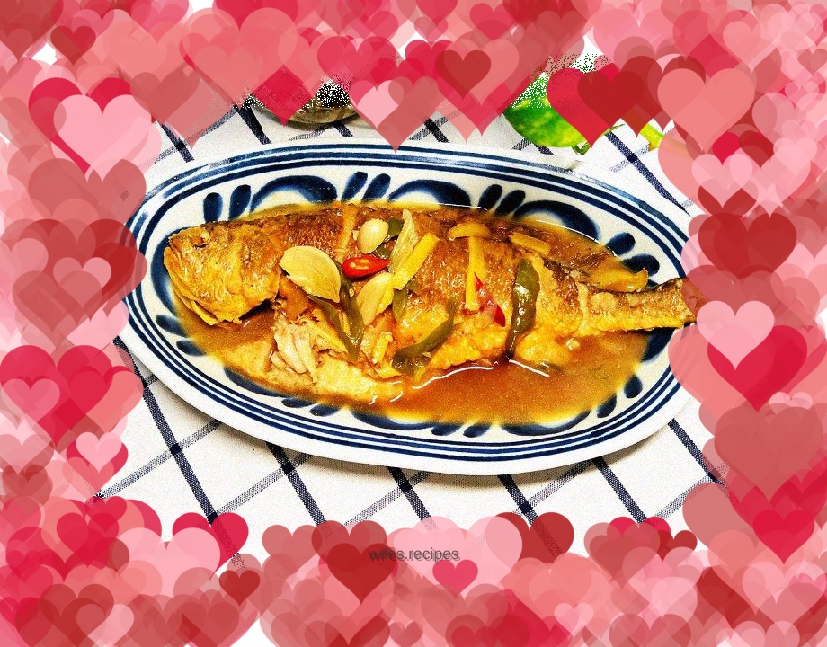 Home-style stewed yellow croaker