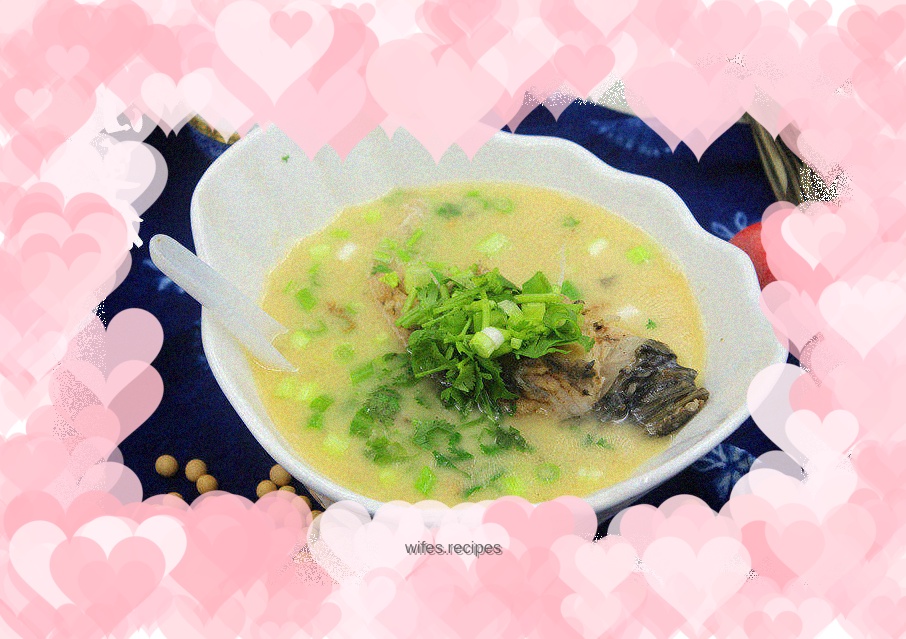 How to make milky white fish soup