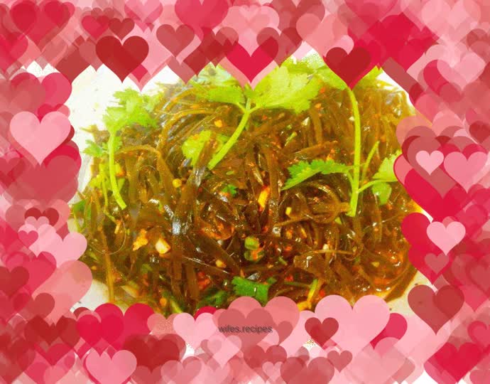 "Exclusive Taste" Cold Seaweed Shreds