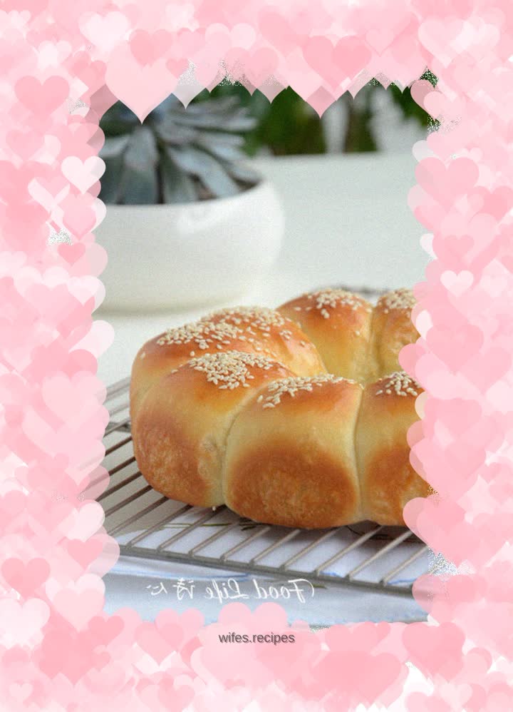 【Milk sesame meal bag】