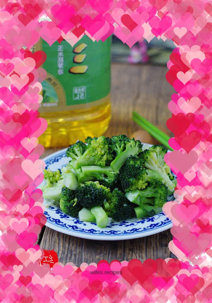 Stir-fried broccoli