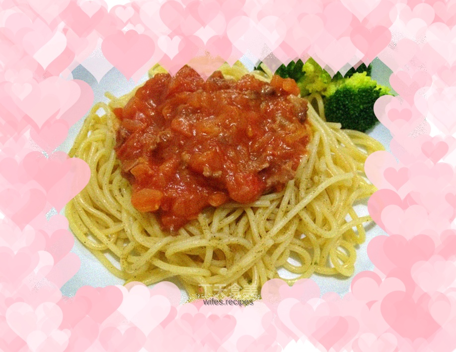 Pasta Bolognese classic pasta