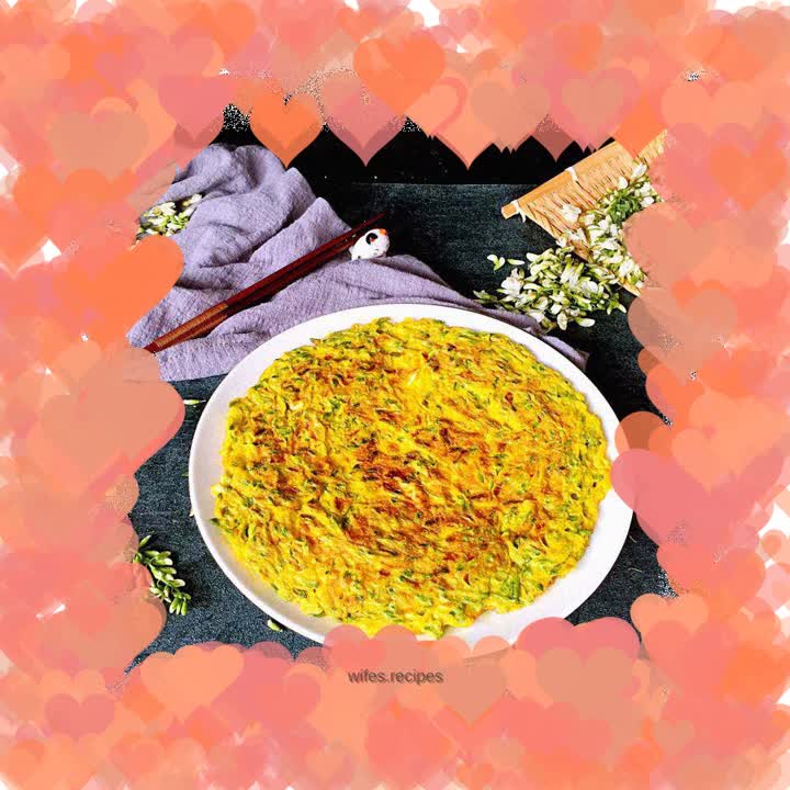 Sophora japonica omelette