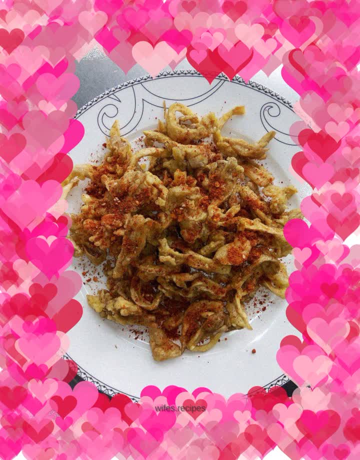 Salt and pepper oyster mushrooms