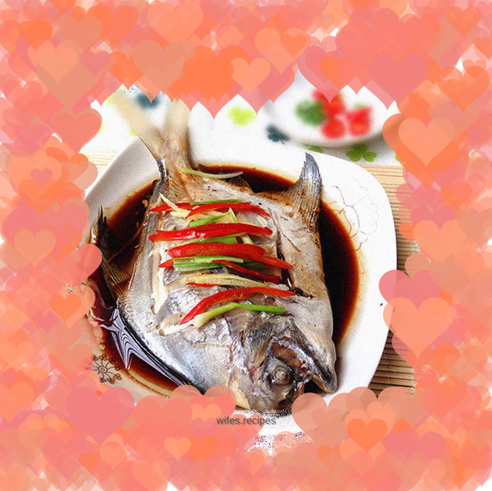 Steamed Pomfret
