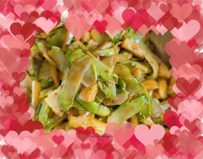 Sweet and Sour Apple Vegetables