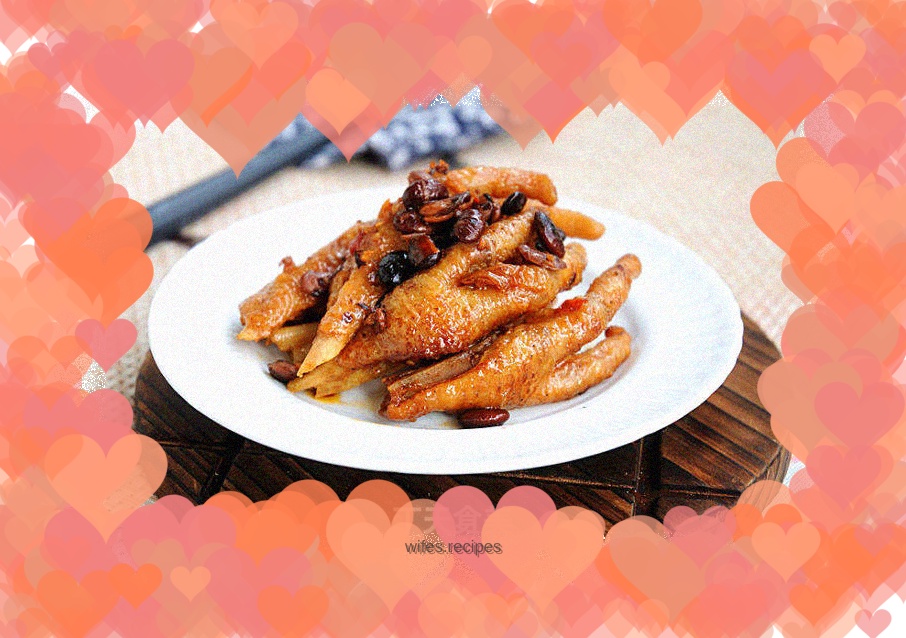 【Hunan】Steamed chicken feet with black bean sauce