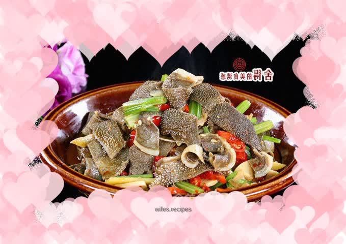 The appetizing 【Pickled Pepper Tripe】