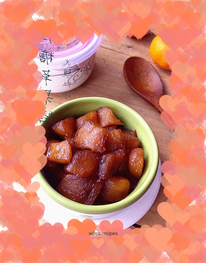 Brown sugar apple filling