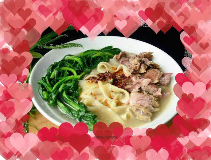 Noodles Braised Pork Bone Noodles