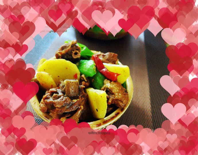 More than enough auspiciousness---imitation of Xinjiang chicken