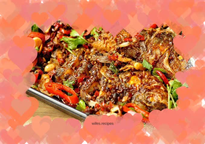 Home-cooked grilled fish