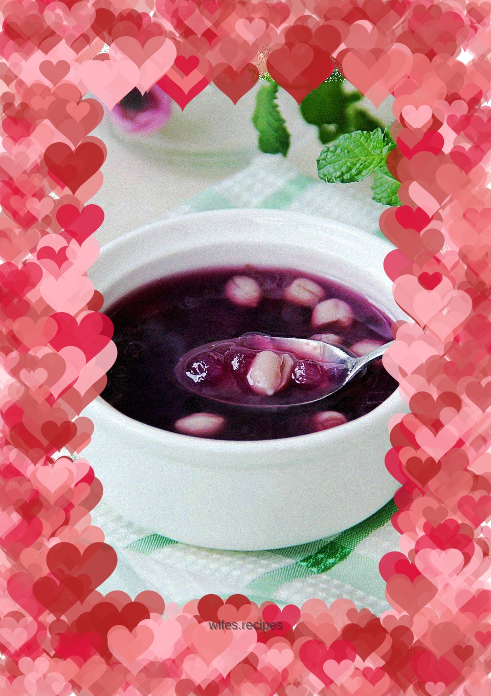 Purple Sweet Potato Peanut Sago