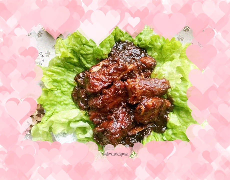 Sweet and Sour Pork Ribs with Hawthorn Sauce