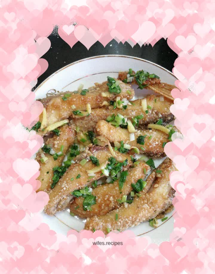 Pan-fried fish belly