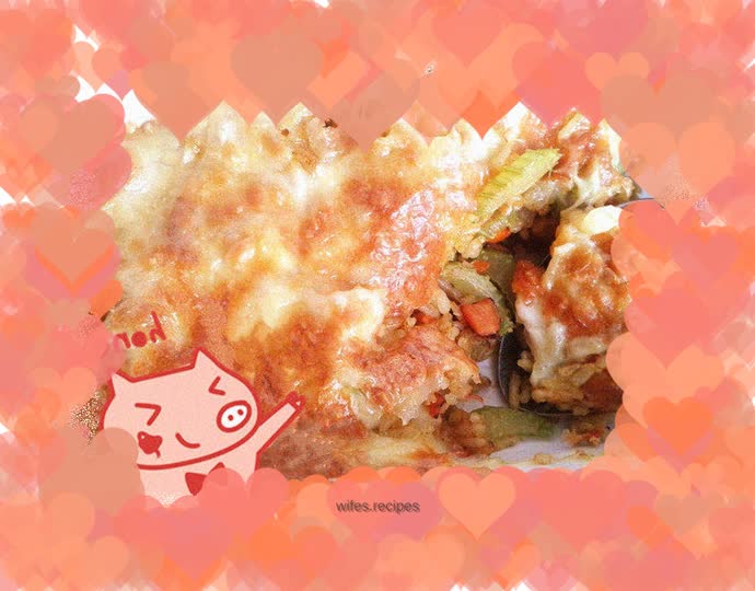 N possibilities for leftover rice ~ Kuaishou Gourmet Creamy Curry Baked Rice