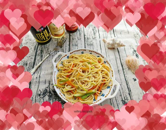 Cold mixed vegetable pasta