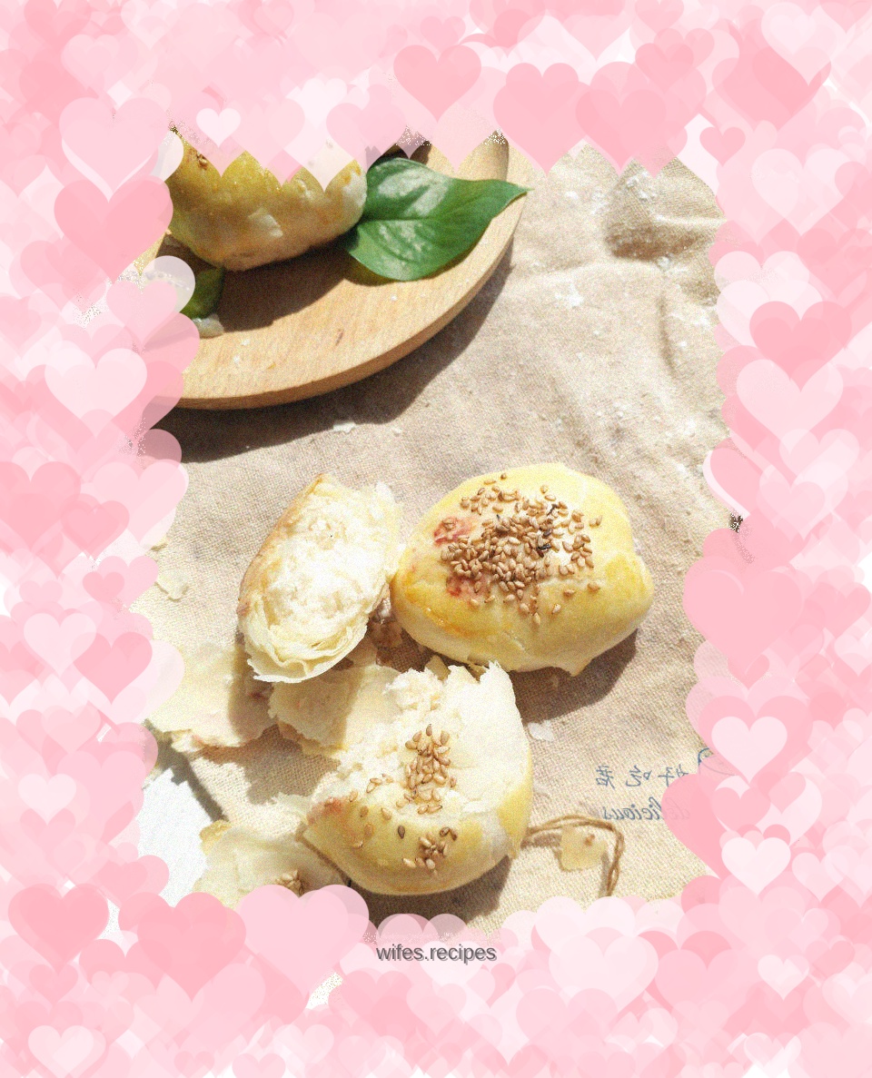 Su style coconut mooncake