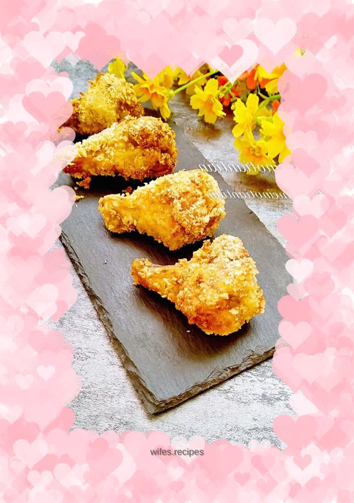 Oil-free Crispy Chicken Wings