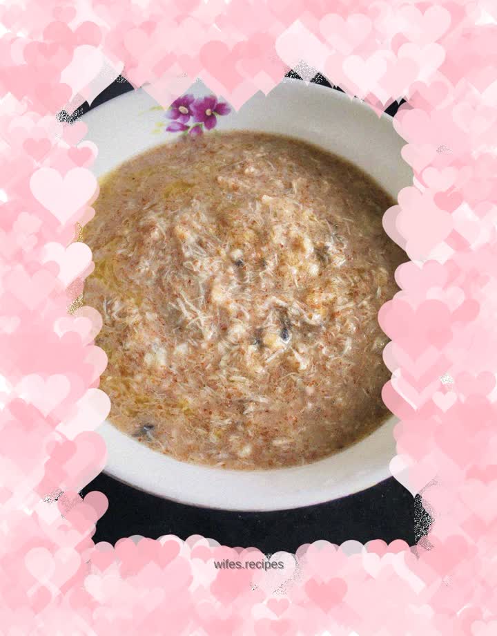 Shredded Chicken Oatmeal