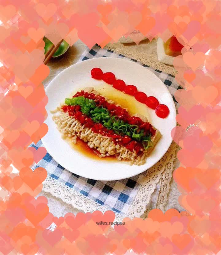 Chopped Pepper Enoki Mushroom