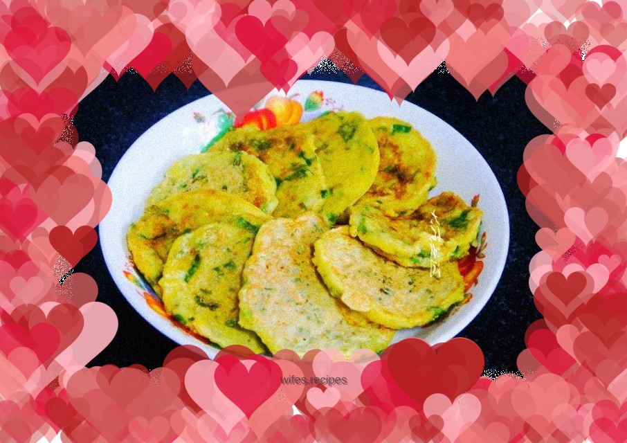 Baby Corn Egg Vegetable Pancake