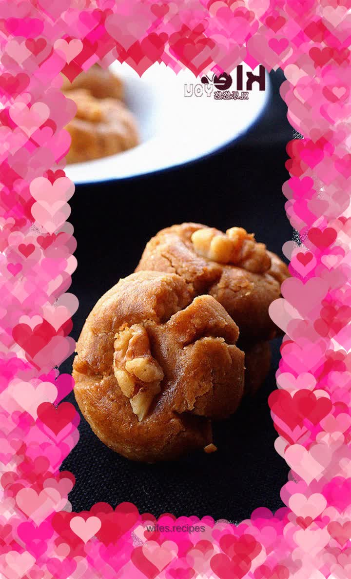 Brown sugar walnut cake