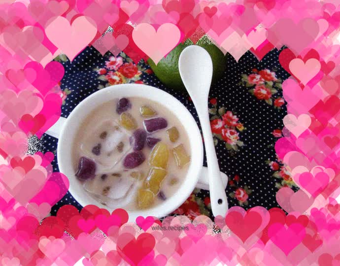 Milk tea taro balls
