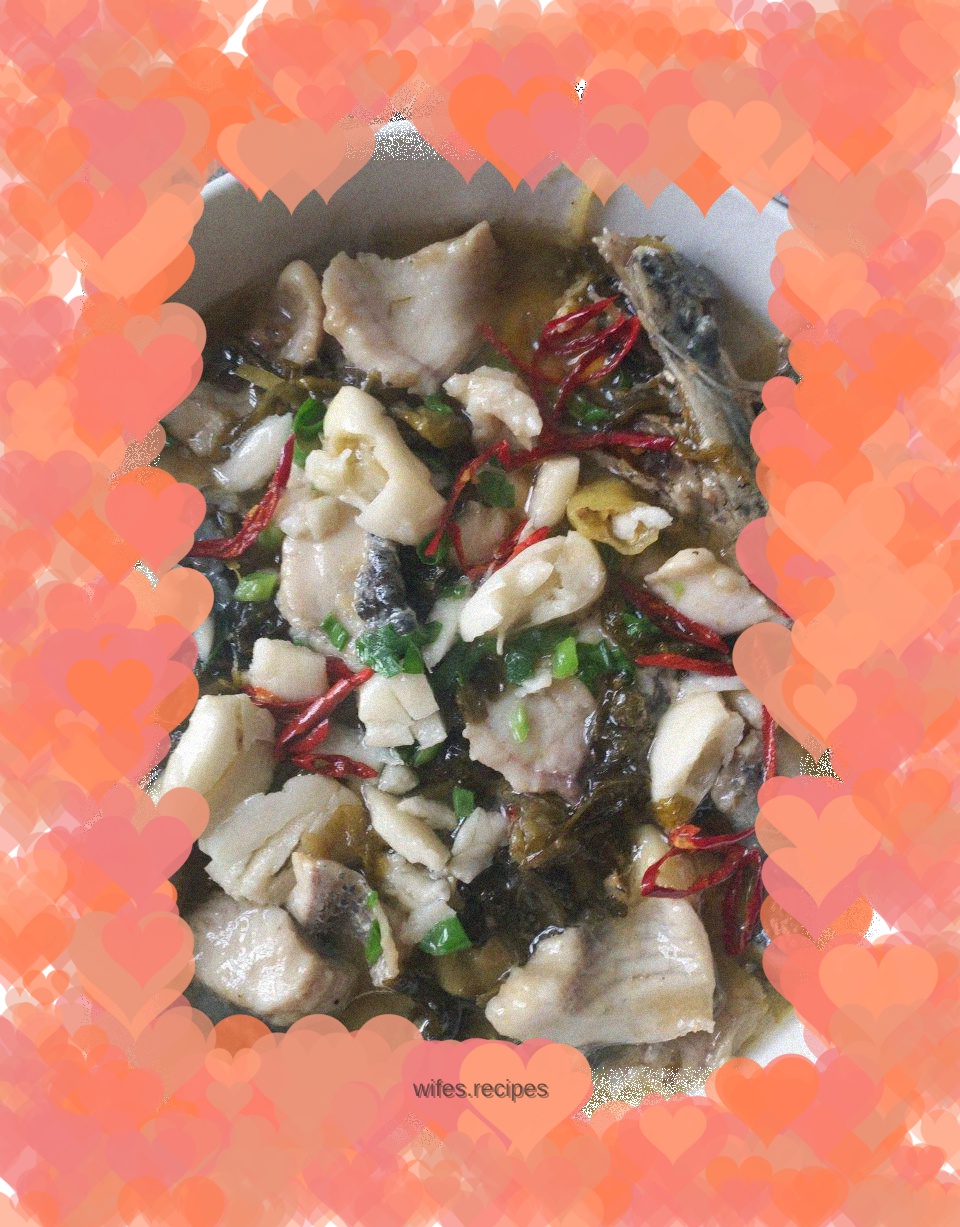 Pickled fish (home-cooked version)