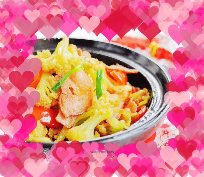 Bacon griddle cauliflower