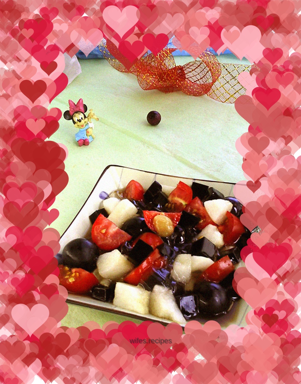 Fresh Fruit Grass Grass Ice Powder