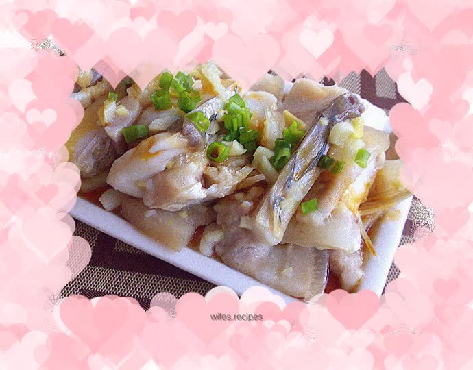 Five-flower button fish belly