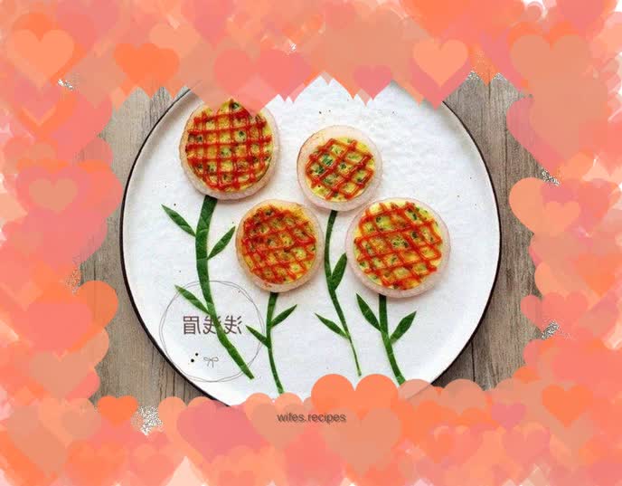 Onion Ring Egg Pancake