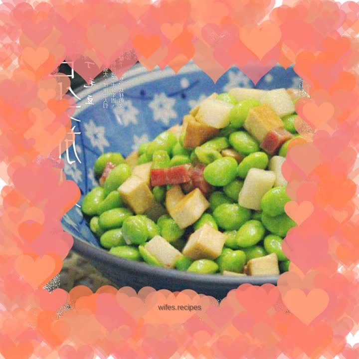 A home-cooked dish on the tip of the tongue—fired edamame