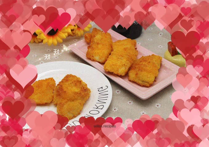 Pan-fried fish fillet