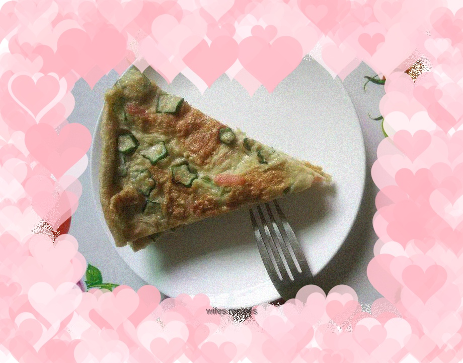 Breakfast~Okra Sausage Simple Pizza