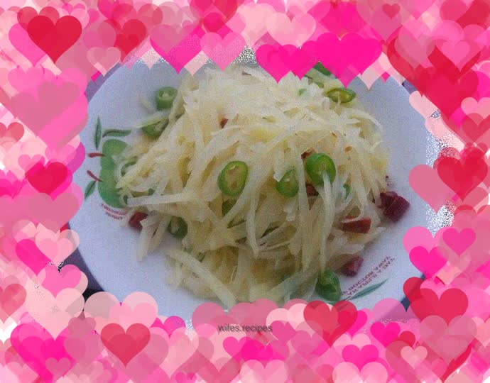 Hot and sour potato shreds