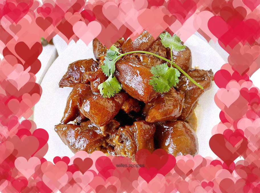 Braised pig trotters and beauty trotters