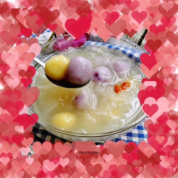 Colorful glutinous rice dumplings