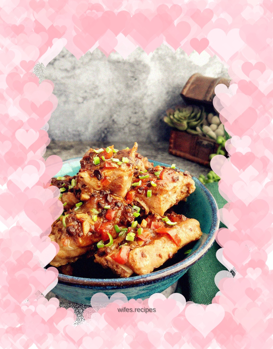 Steamed Pork Ribs with Black Bean Sauce