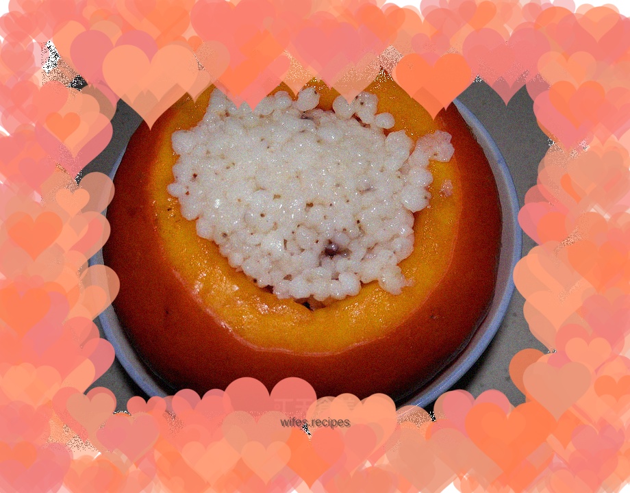 Pumpkin and sorghum rice