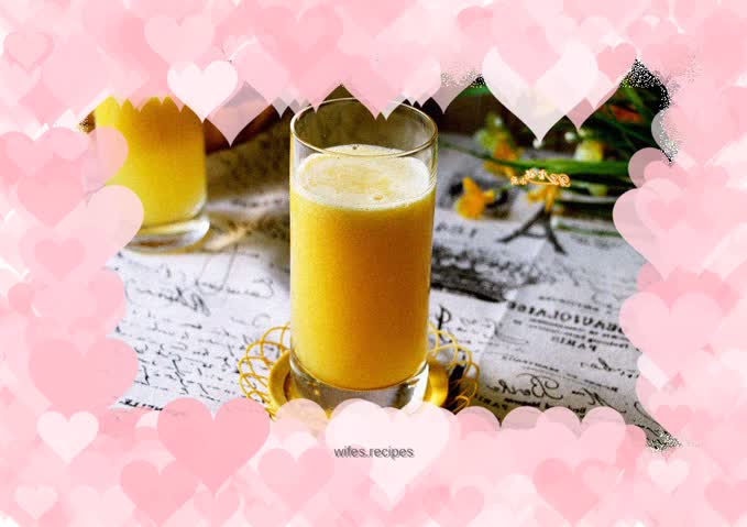 Fresh orange apple juice